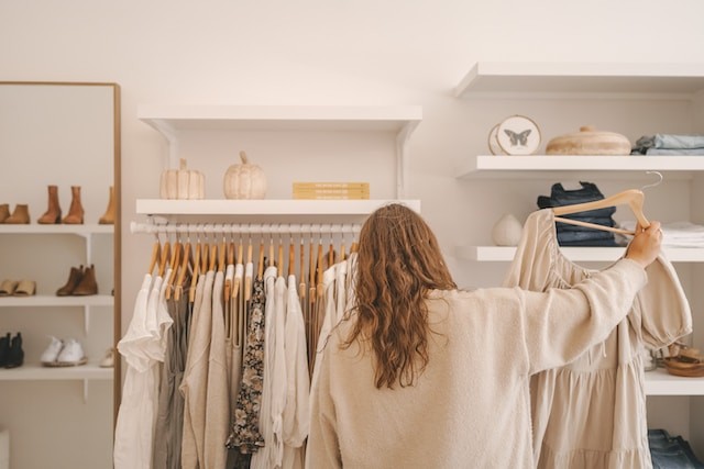 garderobe with shoe rack